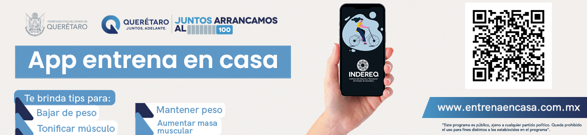 Banner App Entrena en Casa